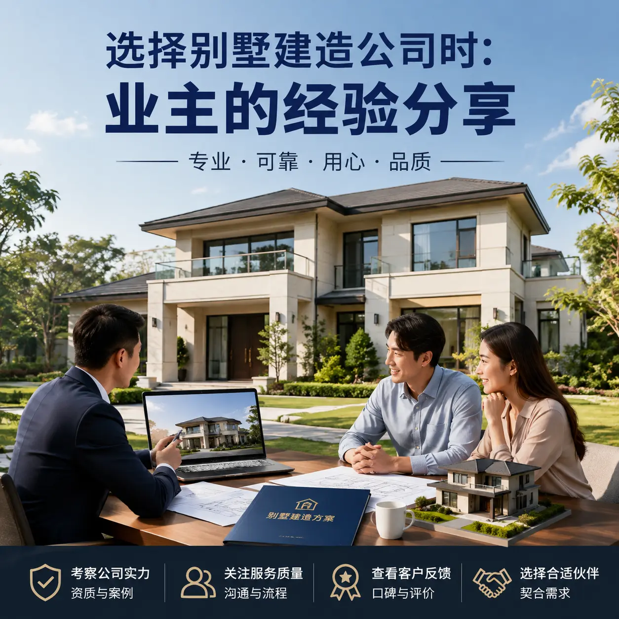 选择别墅建造公司时： 西秀 业主的经验分享