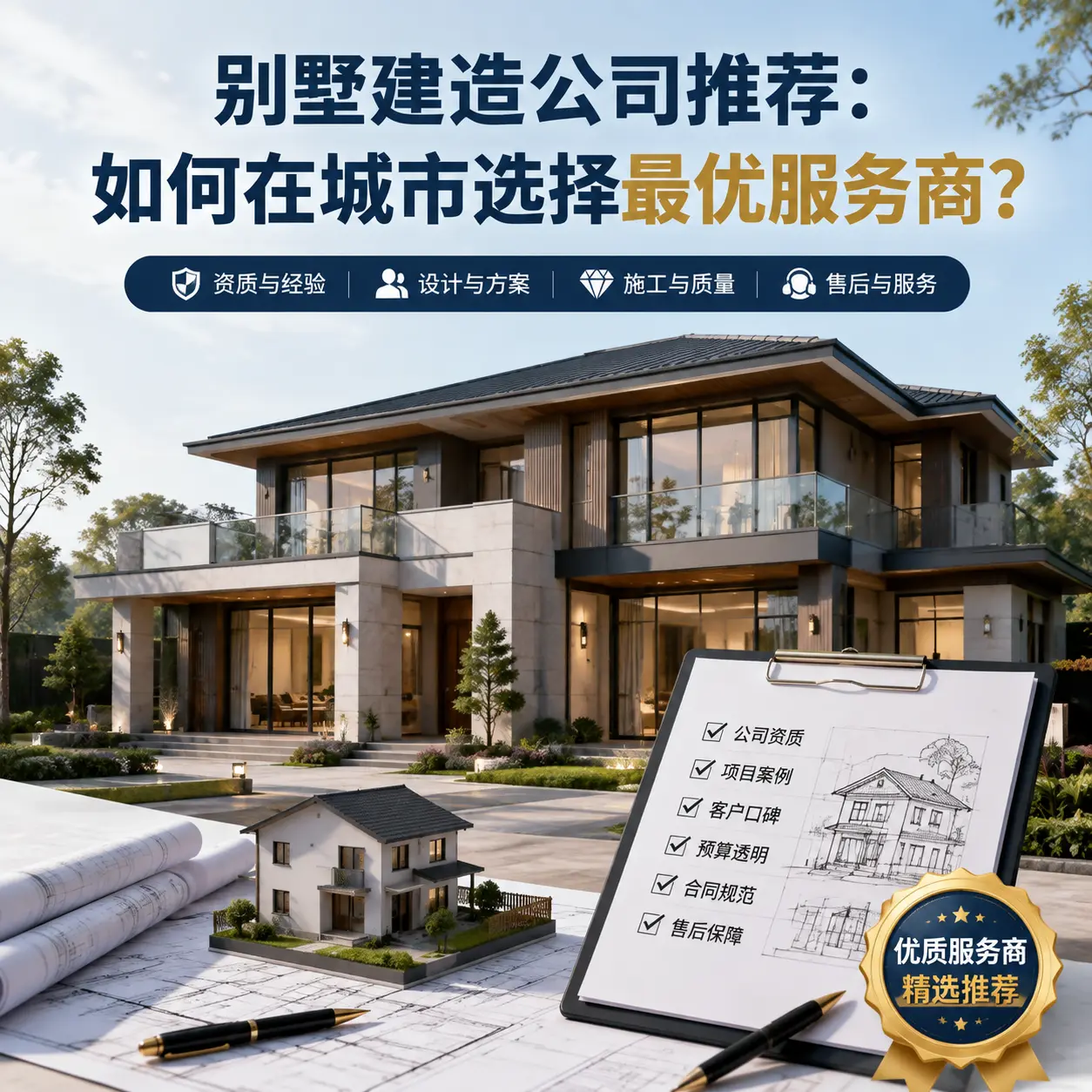 别墅建造公司推荐:如何在 西秀 选择最优服务商?