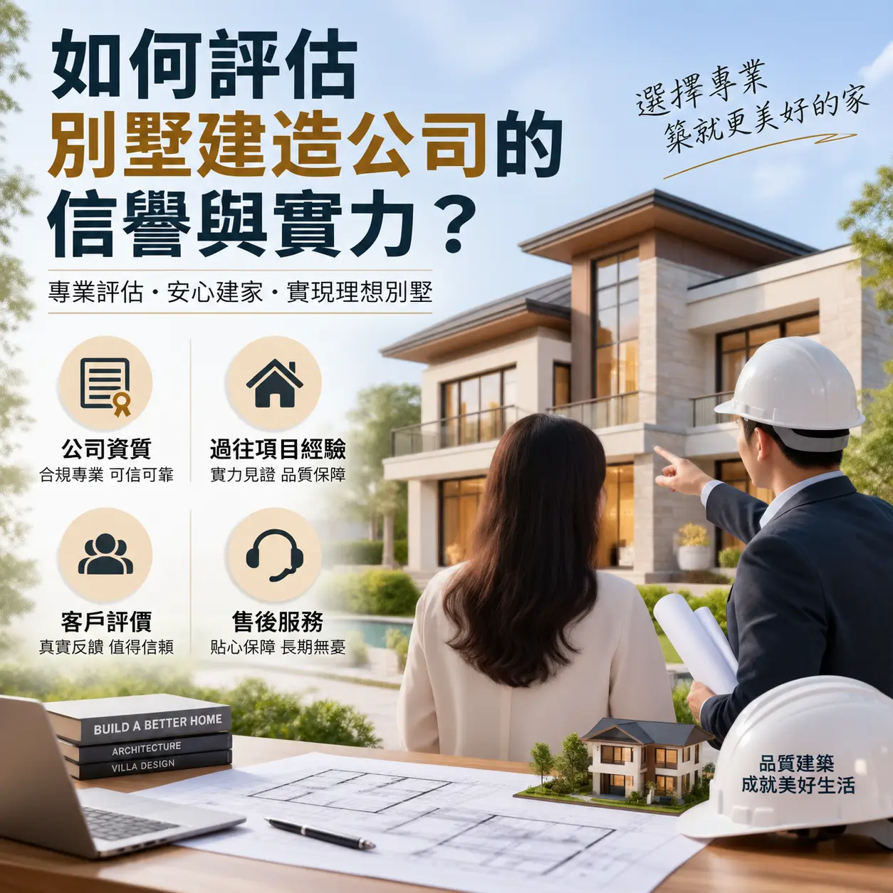 如何评估 西秀 别墅建造公司的信誉与实力？