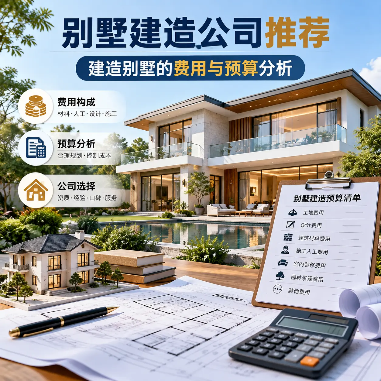 别墅建造公司推荐： 西秀 建造别墅的费用与预算分析