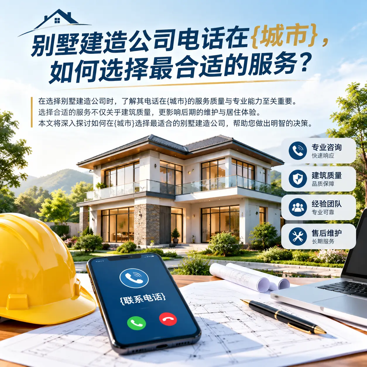 别墅建造公司电话在西秀,如何选择最合适的服务?