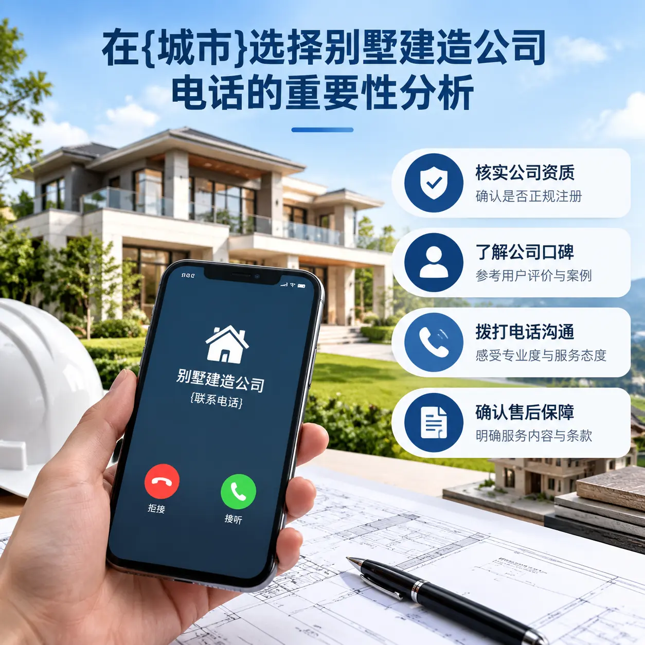 在西秀选择别墅建造公司电话的重要性分析