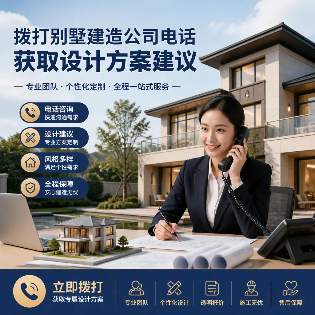 拨打西秀别墅建造公司电话,获取设计方案建议