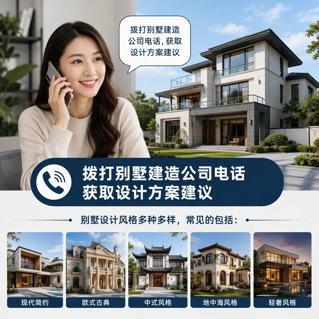 拨打西秀别墅建造公司电话,获取设计方案建议