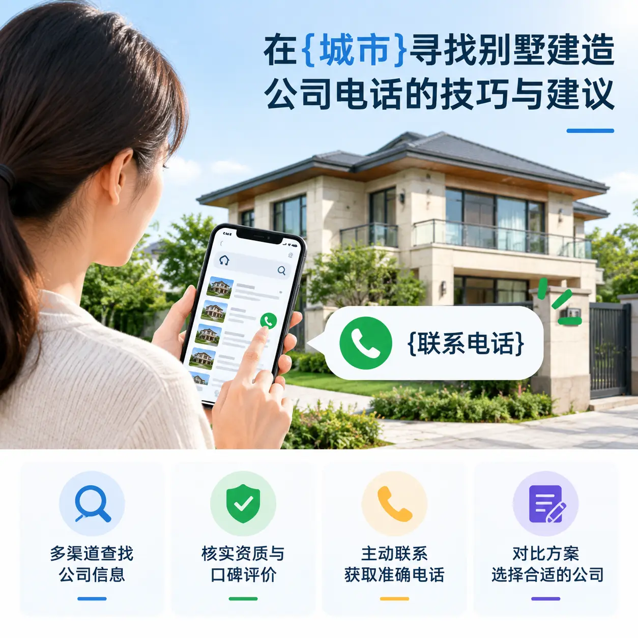 在西秀寻找别墅建造公司电话的技巧与建议