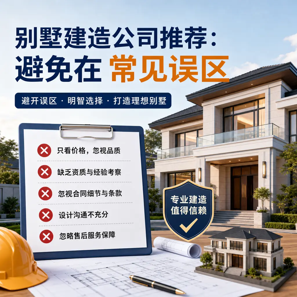 别墅建造公司推荐：避免在 西秀 的常见误区