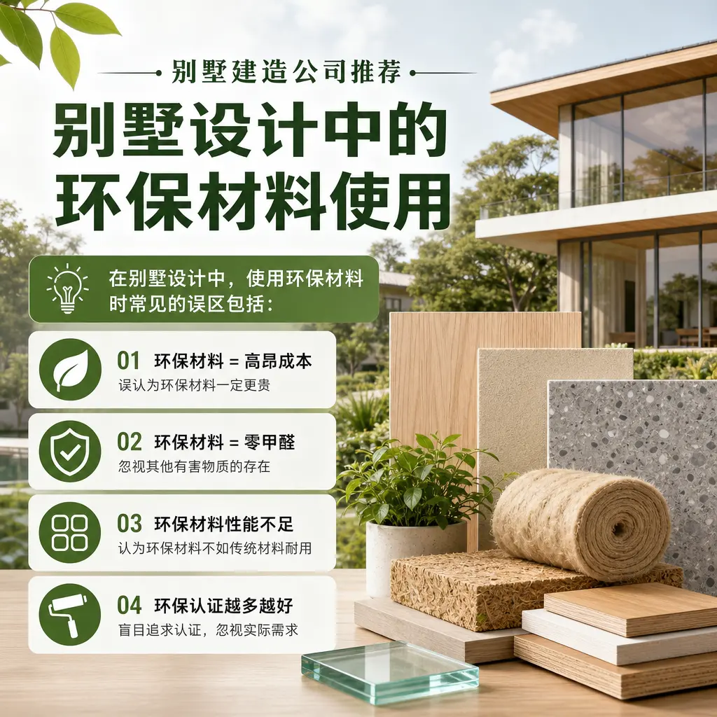 别墅建造公司推荐： 西秀 别墅设计中的环保材料使用