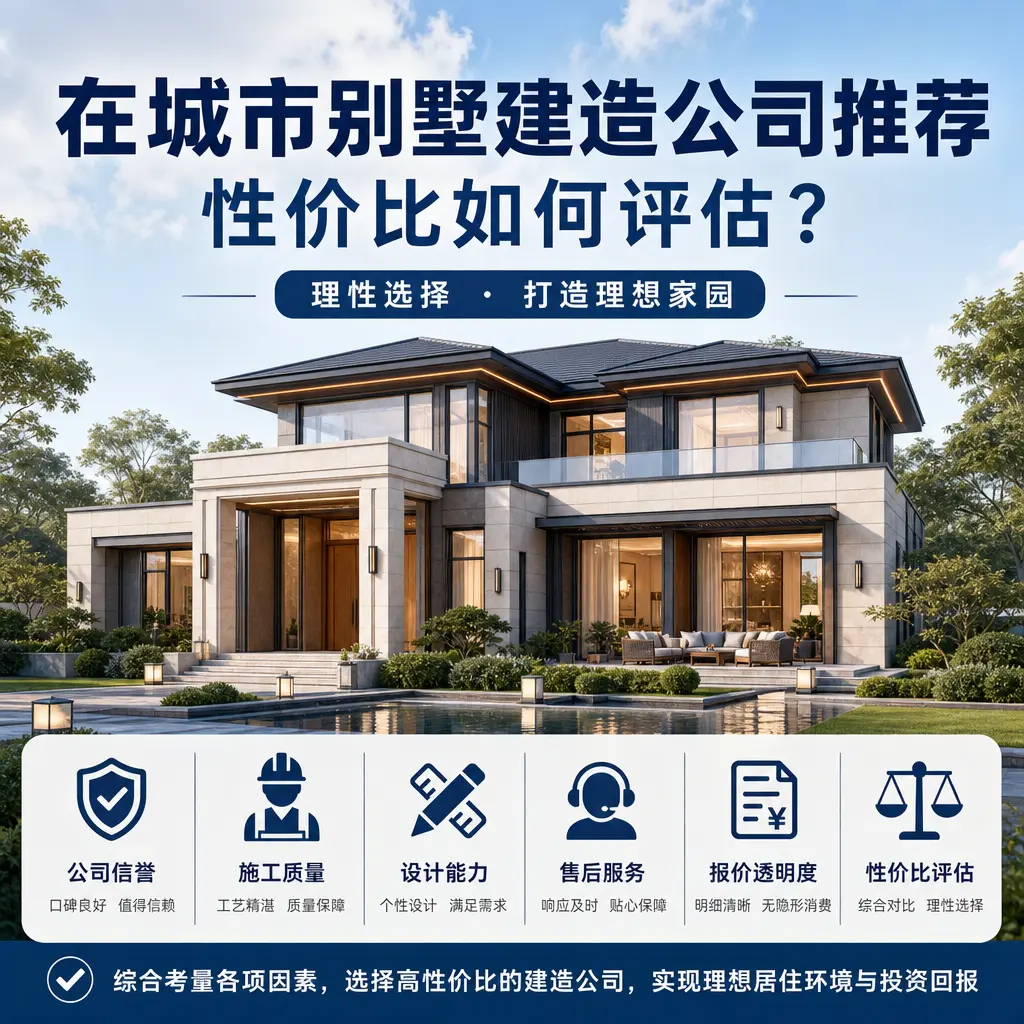 在 西秀 别墅建造公司推荐，性价比如何评估？