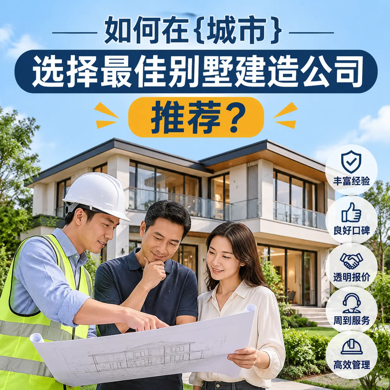 如何在 西秀 选择最佳别墅建造公司推荐？