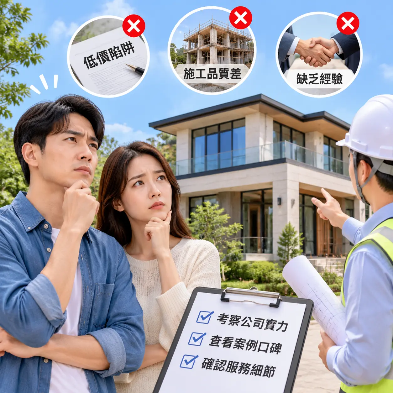 如何在 西秀 选择最佳别墅建造公司推荐？